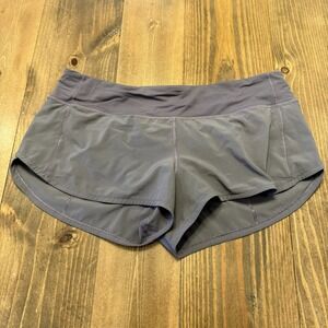 LULULEMON Speed Up Low-Rise Short 2.5" Mauve Purple Women 10 Running W7AWYR